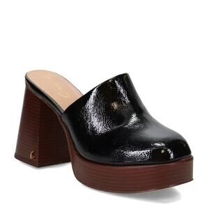 Circus By Sam Edelman Black Block Heel chunky Platform Mules Size 8.5